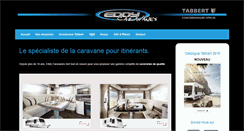 Desktop Screenshot of eddycaravanes.fr